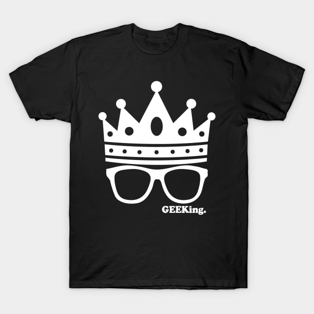 "Crown & Specs" 2 T-Shirt by GEEKing Official